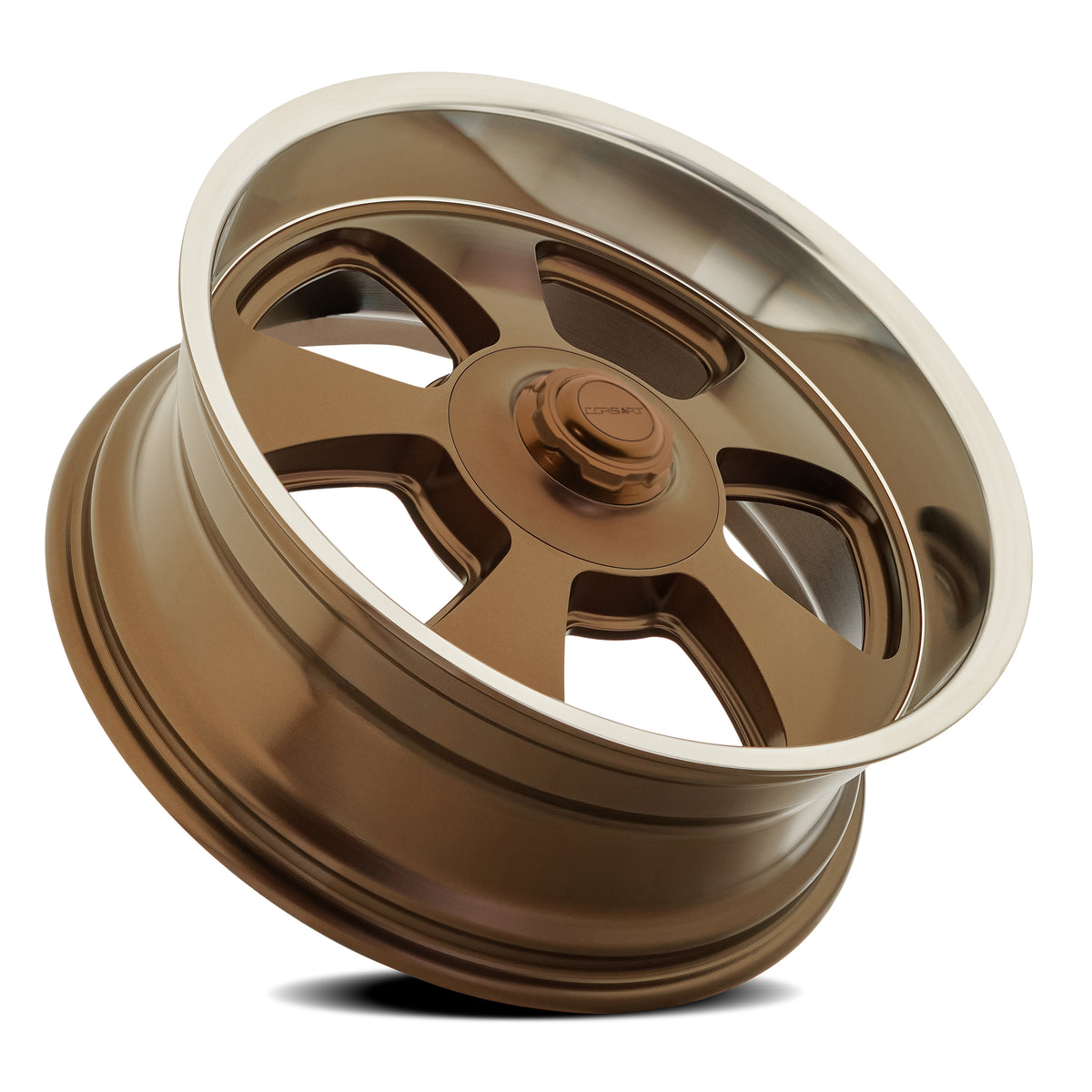 Corsart Malibu 20X8 +1 Satin Bronze W/ Diamond Cut Lip