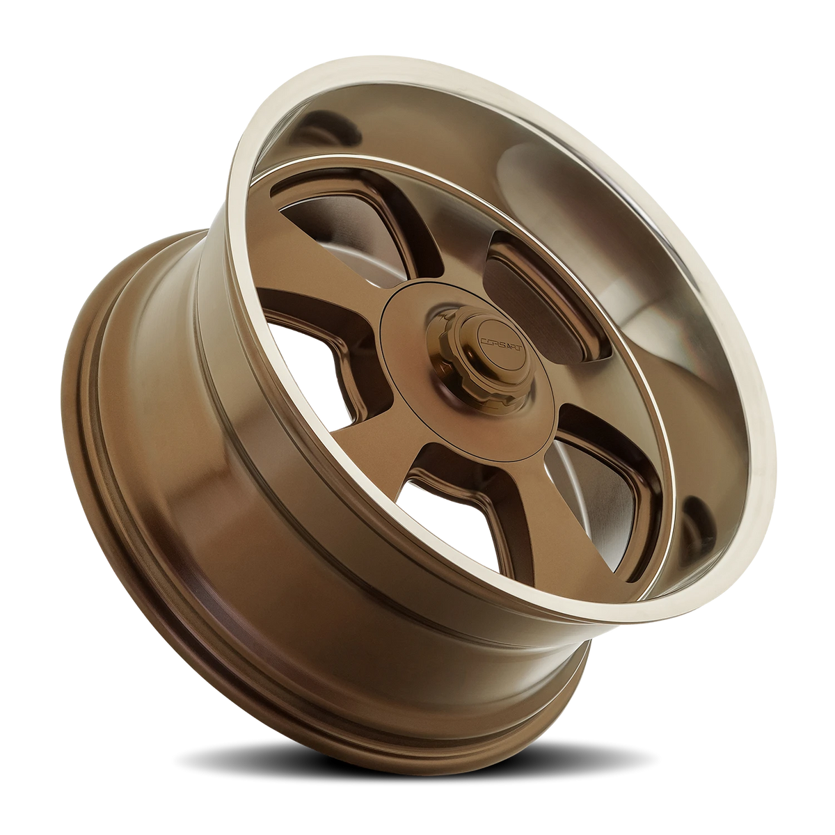 Corsart Malibu 20X9.5 +1 Satin Bronze W/ Diamond Cut Lip