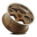 Corsart Malibu 20X9.5 +1 Satin Bronze W/ Diamond Cut Lip