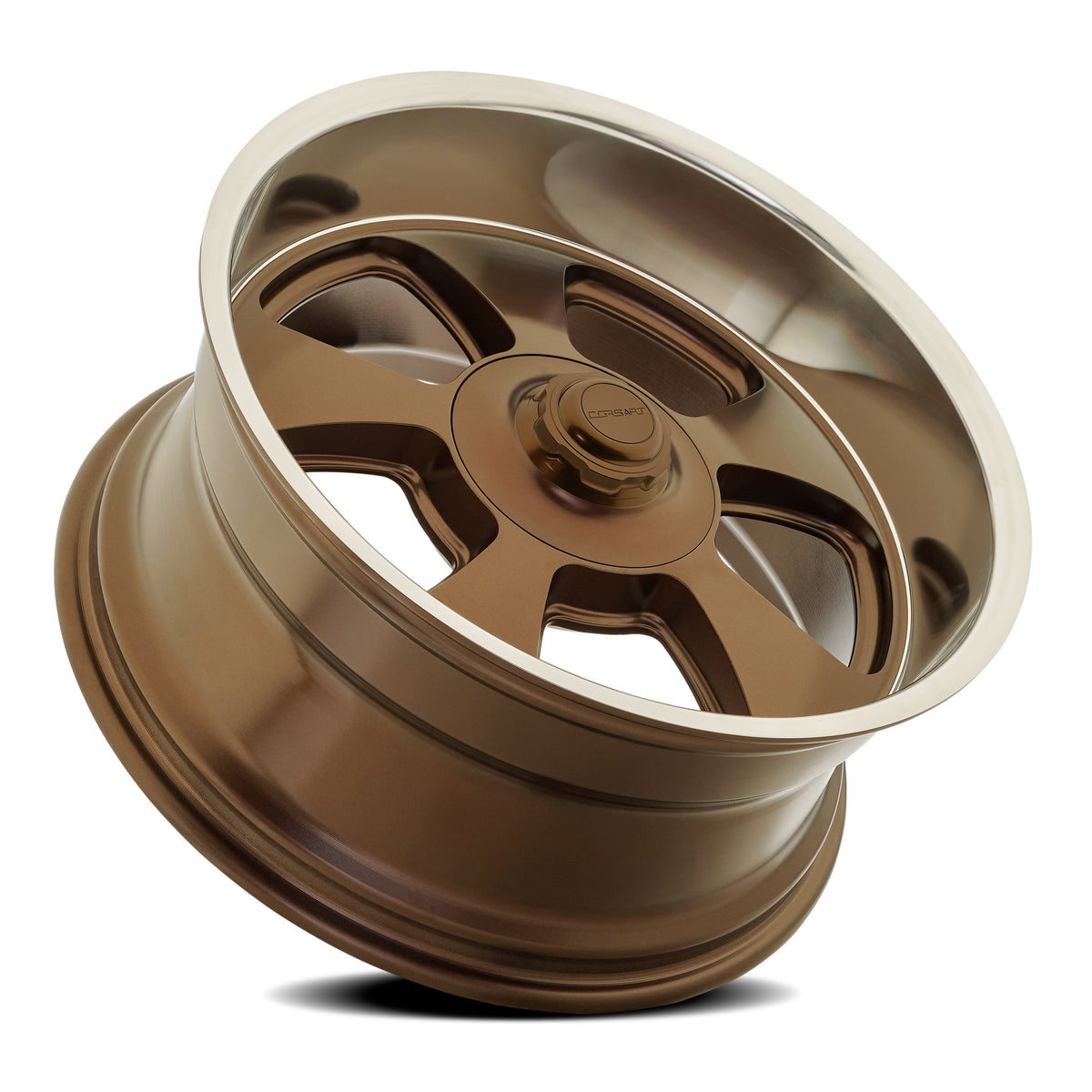 Corsart Malibu 20X9.5 +1 Satin Bronze W/ Diamond Cut Lip