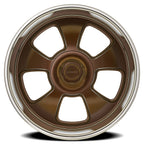 Corsart Malibu 20X9.5 +1 Satin Bronze W/ Diamond Cut Lip