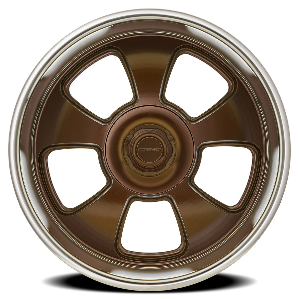 Corsart Malibu 20X9.5 +1 Satin Bronze W/ Diamond Cut Lip