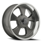 Corsart Malibu 20X8 +1 Satin Gunmetal W/ Diamond Cut Lip
