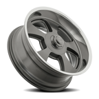 Corsart Malibu 20X8 +1 Satin Gunmetal W/ Diamond Cut Lip