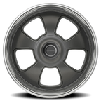 Corsart Malibu 20X8 +1 Satin Gunmetal W/ Diamond Cut Lip