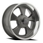 Corsart Malibu 20X8 +1 Satin Gunmetal W/ Diamond Cut Lip