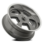 Corsart Malibu 20X8 +1 Satin Gunmetal W/ Diamond Cut Lip