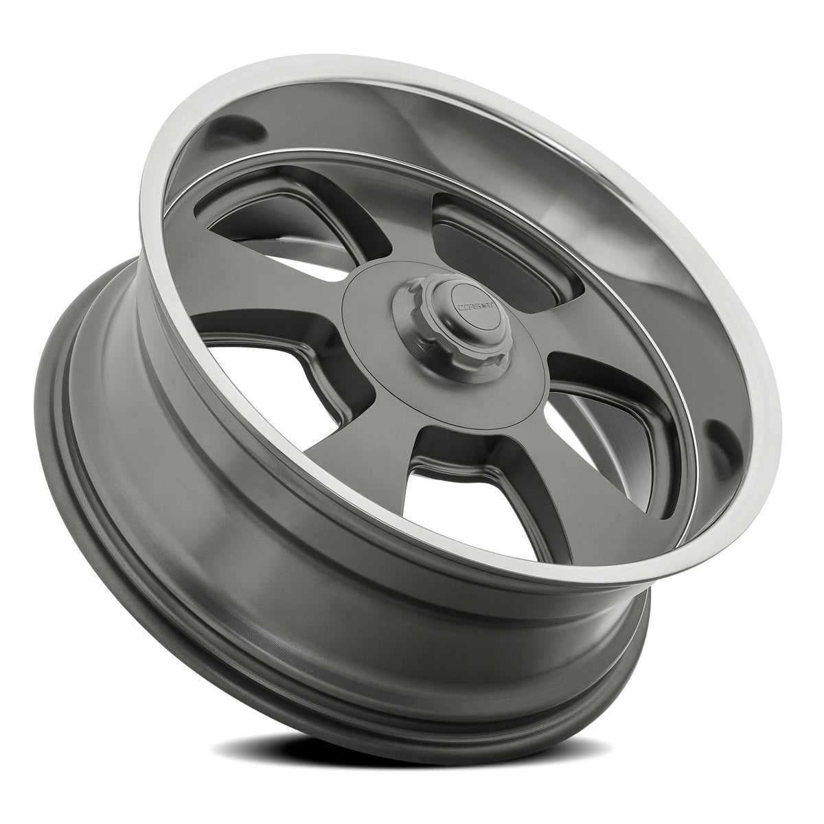 Corsart Malibu 20X8 +1 Satin Gunmetal W/ Diamond Cut Lip