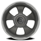 Corsart Malibu 20X8 +1 Satin Gunmetal W/ Diamond Cut Lip