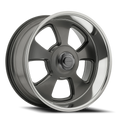 Corsart Malibu 20X9.5 +1 Satin Gunmetal W/ Diamond Cut Lip