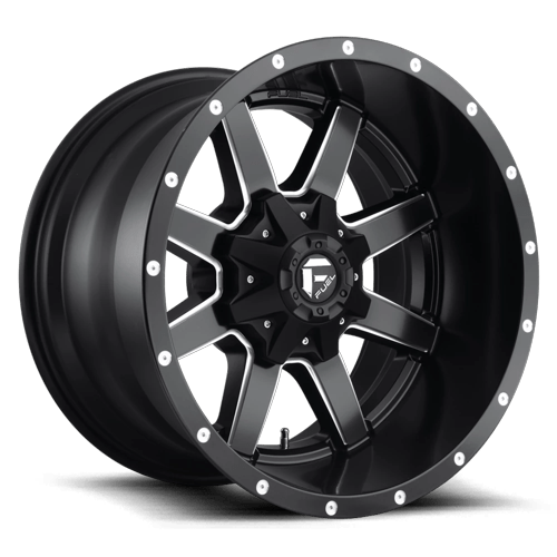 Fuel 1Pc D538 Maverick 20X12 -44 Matte Black Milled