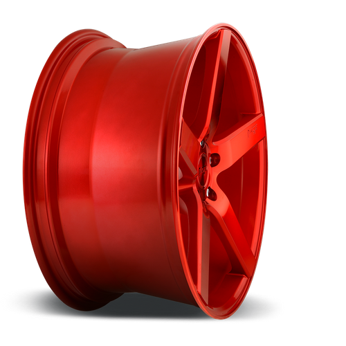 Niche 1Pc M187 Milan 20X8.5 +35 Candy Red