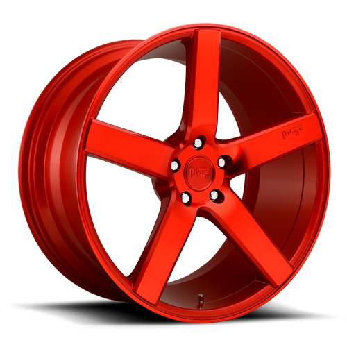 Niche 1Pc M187 Milan 20X8.5 +35 Candy Red