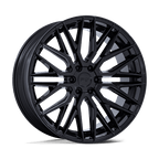 Niche 1Pc M224 Gamma 22X9.5 +25 Gloss Black