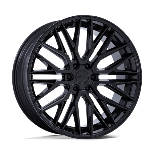 Niche 1Pc M224 Gamma 22X9.5 +25 Gloss Black