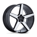 Niche 1Pc Nc283 Modena 20X10.5 +38 Gloss Black W/ Machined Face
