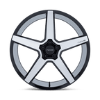 Niche 1Pc Nc283 Modena 22X9 +35 Gloss Black W/ Machined Face