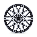 Niche 1Pc Nc277 Calabria 5 22X10.5 +38 Gloss Black Machined