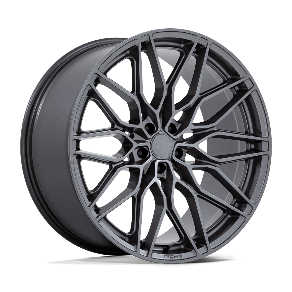 Niche 1Pc Nc277 Calabria 5 22X10.5 +38 Matte Gunmetal