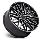Niche 1Pc Nc278 Calabria 6 20X9.5 +30 Gloss Black W/ Machined