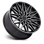 Niche 1Pc Nc278 Calabria 6 24X10 +30 Gloss Black W/ Machined