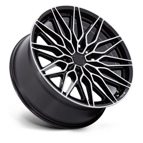 Niche 1Pc Nc278 Calabria 6 24X10 +30 Gloss Black W/ Machined