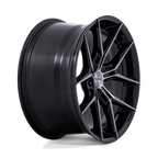 Niche 1Pc Nc279 Prodigy 5 22X10.5 +38 Gloss Black Dark Tinted Clear