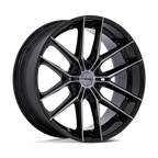 Niche 1Pc Nc280 Prodigy 6 26X10 +25 Gloss Black