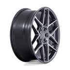 Niche 1Pc Nc281 Rise 20X9 +15 Anthracite W/ Machined Face