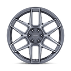 Niche 1Pc Nc281 Rise 24X10 +20 Anthracite W/ Machined Face
