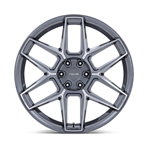Niche 1Pc Nc281 Rise 24X10 +20 Anthracite W/ Machined Face