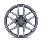 Niche 1Pc Nc281 Rise 22X9.5 +20 Anthracite W/ Machined Face