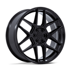 Niche 1Pc Nc281 Rise 22X9.5 +30 Gloss Black