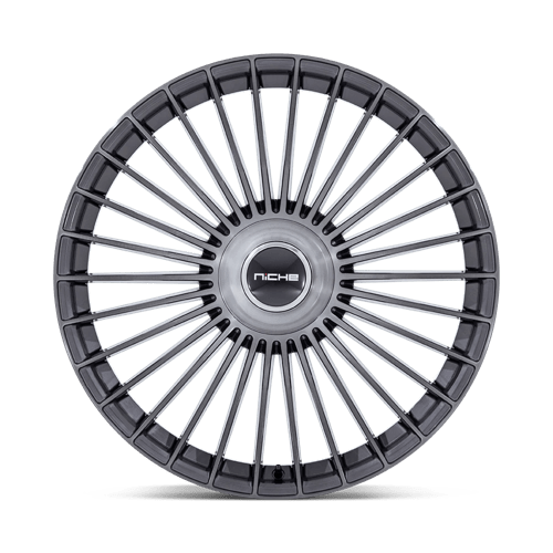 Niche 1Pc Nc282 Serene 22X9 +20 Gloss Titanium Brushed