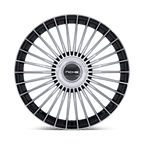 Niche 1Pc Nc282 Serene 21X10.5 +38 Gloss Black W/ Machined Face