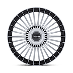 Niche 1Pc Nc282 Serene 22X10.5 +38 Gloss Black W/ Machined Face