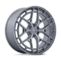 Niche 1Pc Nc284 Adria 24X10 +20 Platinum W/ Brushed Face