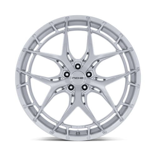 Niche 1Pc Nc286 Riviera 20X9 +35 Gloss Silver W/ Brushed Face