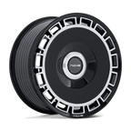 Niche 1Pc Nc287 Venice 20X9 +20 Gloss Black W/ Machined Face