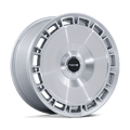Niche 1Pc Nc287 Venice 22X10 +35 Gloss Silver W/ Machined Face