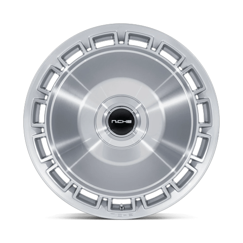Niche 1Pc Nc287 Venice 22X9 +20 Gloss Silver W/ Machined Face