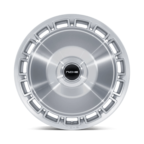 Niche 1Pc Nc287 Venice 22X10.5 +45 Gloss Silver W/ Machined Face