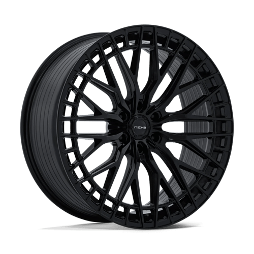 Niche 1Pc Nc288 Genoa 24X10 +30 Gloss Black