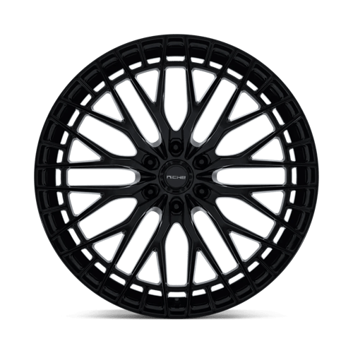 Niche 1Pc Nc288 Genoa 24X10 +30 Gloss Black