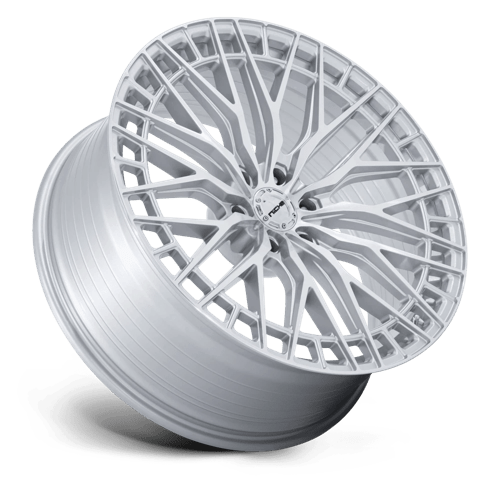 Niche 1Pc Nc288 Genoa 22X10 +20 Gloss Silver W/ Machined Face