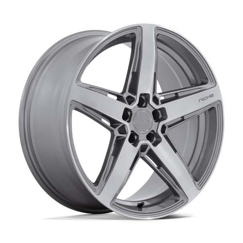 Niche 1Pc M270 Teramo 20X9 +25 Anthracite Brushed Face Tint