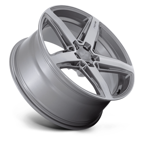 Niche 1Pc M270 Teramo 20X9 +25 Anthracite Brushed Face Tint