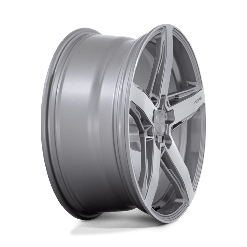 Niche 1Pc M270 Teramo 20X9.5 +35 Anthracite Brushed Face Tint