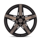 Niche 1Pc M271 Teramo 20X9 +25 Matte Black W Double Dark Tint