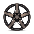 Niche 1Pc M271 Teramo 20X9.5 +25 Matte Black W Double Dark Tint